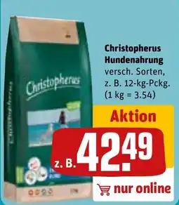 REWE Christopherus Hundenahrung Angebot