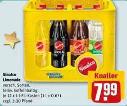 REWE Sinalco Limonade Angebot