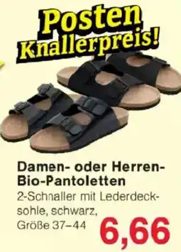 Jawoll Damen oder Herren Bio-Pantoletten Angebot