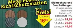 Jawoll Sichtschutz und Beschattungen Angebot