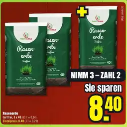 B1 Discount Baumarkt PRESTOHUMUS Rasenerde Angebot