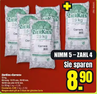 B1 Discount Baumarkt ZierKies »Carrara<< Angebot