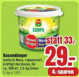 B1 Discount Baumarkt COMPO Rosendünger Angebot