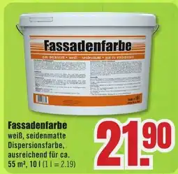 B1 Discount Baumarkt Fassadenfarbe Angebot