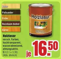 B1 Discount Baumarkt Holzlasur Angebot