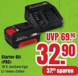 B1 Discount Baumarkt Einhell Starter-Kit "PXC" Angebot