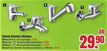 B1 Discount Baumarkt Chrom-Armatur >>Verona<< Angebot