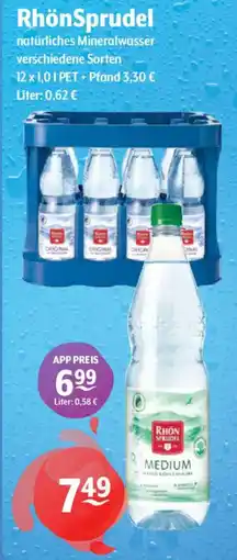 Getränke Hoffmann RhönSprudel natürliches Mineralwasser Angebot