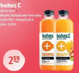 Getränke Hoffmann hohes C All-In-One- Beauty, Reload oder Everyday Angebot