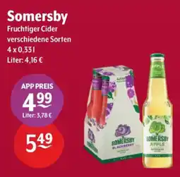 Getränke Hoffmann Somersby Fruchtiger Cider Angebot