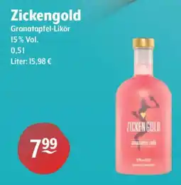 Getränke Hoffmann Zickengold Granatapfel-Likör Angebot