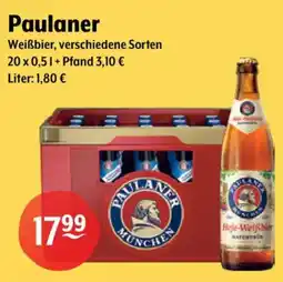 Getränke Hoffmann Paulaner Weißbier Angebot