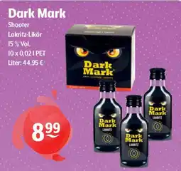 Getränke Hoffmann Dark Mark Shooter Lakritz-Likör Angebot