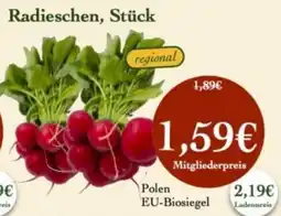 LPG Biomarkt Radieschen, Stück Angebot