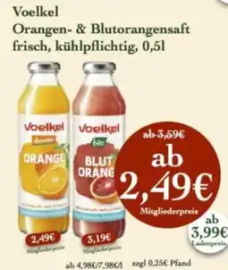 LPG Biomarkt Voelkel Orangen- & Blutorangensaft Angebot