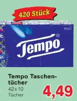 Jawoll Tempo Taschen- tücher 42x 10 Angebot