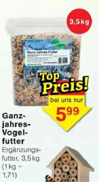 Jawoll Ganzjahres- Vogelfutter Angebot