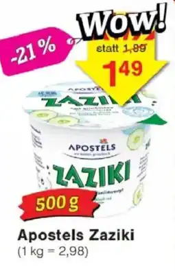 Jawoll Apostels Zaziki Angebot