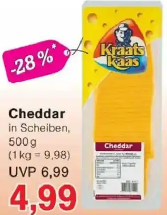 Jawoll Kraats kaas cheddar Angebot