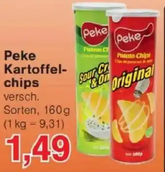 Jawoll Peke Kartoffelchips Angebot