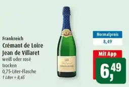 Markant Frankreich Crémant de Loire Jean de Villaret Angebot