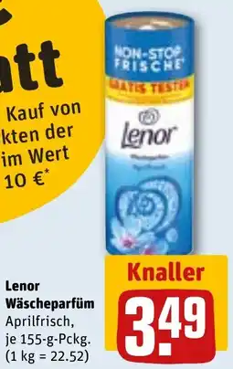REWE Lenor Wäscheparfüm Angebot