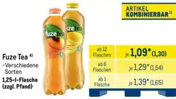 METRO Fuze Tea Angebot