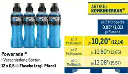 METRO Powerade Angebot