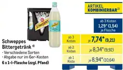 METRO Schweppes Bittergetränk Angebot