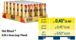 METRO Hot Blood Angebot