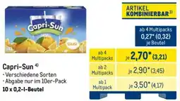 METRO Capri-Sun Angebot