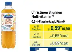 METRO Christinen Brunnen Multivitamin Angebot