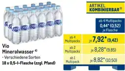 METRO Vio Mineralwasser Angebot