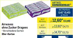 METRO Airwaves ohne Zucker Dragees Angebot