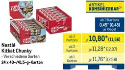 METRO Nestlé Kitkat Chunky Angebot