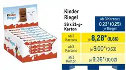 METRO Kinder Riegel Angebot