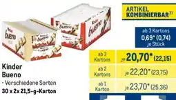 METRO Kinder Bueno Angebot