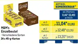 METRO M&M's Einzelbeutel Angebot