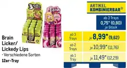 METRO Brain Licker/ Lickedy Lips Angebot