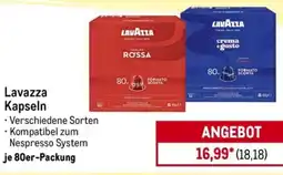 METRO Lavazza Kapseln Angebot