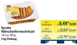 METRO Sprehe Hähnchenformschnitzel Angebot