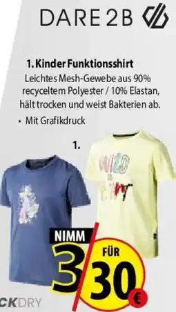 Mountain Sports Outlet DARE 2B Kinder Funktionsshirt Angebot