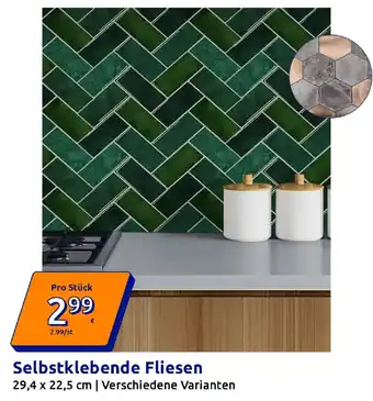 Action Selbstklebende Fliesen Angebot
