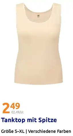 Action Tanktop mit Spitze Angebot
