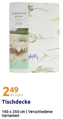 Action Tischdecke Angebot