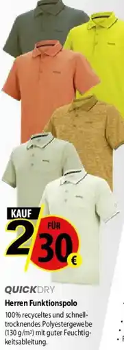 Mountain Sports Outlet QUICKDRY Herren Funktionspolo Angebot