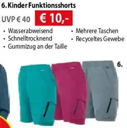 Mountain Sports Outlet Kinder Funktionsshorts Angebot