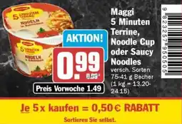 AEZ Maggi 5 Minuten Terrine, Noodle Cup oder Saucy Noodles Angebot