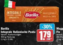 AEZ Barilla Integrale Italienische Pasta Angebot
