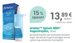 Alliance Healthcare Artelac Splash MDO Augentropfen, 10 ml Angebot